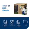 Picture of Tork Low Lint Cleaning Handy Bucket, 1PLY, Turquoise, Case