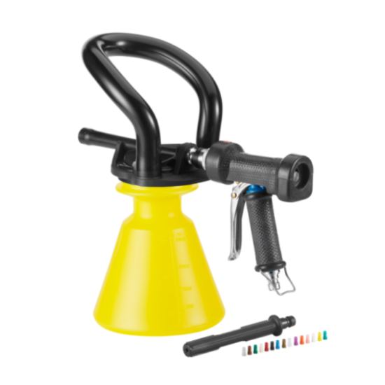 Vikan Foam sprayer, incl. jet spray, 1/2"(Q), 2.5 Litre, Yellow