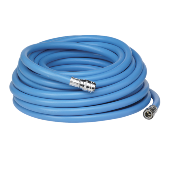 Vikan Hot Water Hose, 1/2" (Q), 20000 mm, Blue