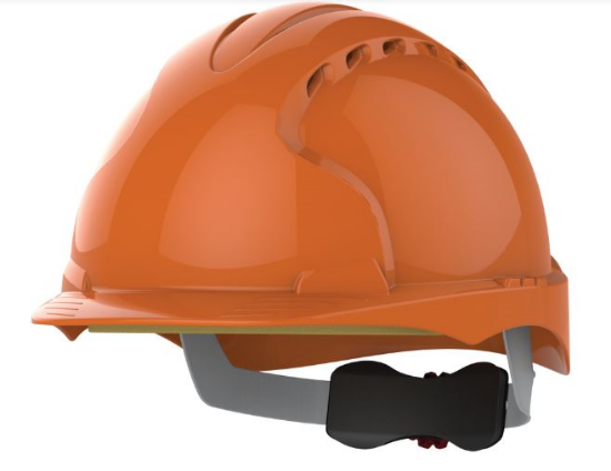 EVO®3 Safety Helmet - Wheel Ratchet - Vented - Orange