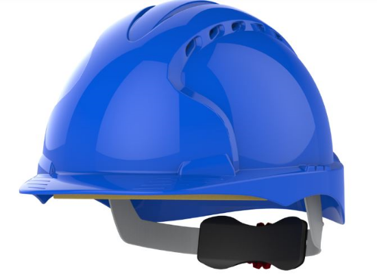 EVO®3 Safety Helmet - Wheel Ratchet - Vented - Blue