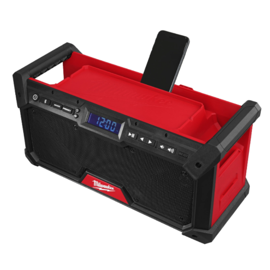 Milwaukee M18™ Jobsite Radio DAB+, M18 RADDAB+G2-0