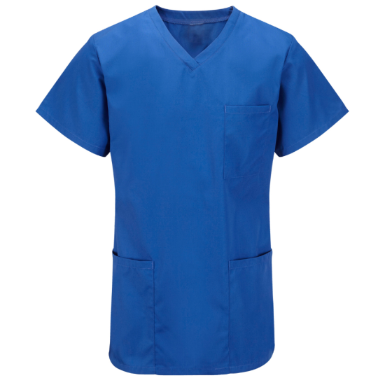 Picture of Orbit Scrub Top, Royal Blue