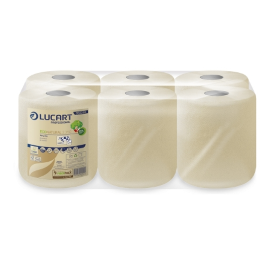 EcoNatural 2.350 Dairy Wipe, 350m x 225mm, 2 Ply, 6/Case