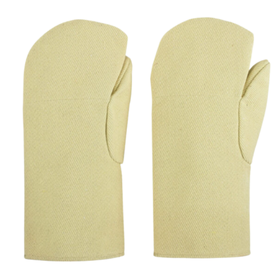 Para-Aramid/Glass Fabric Mitt, 15", Pair