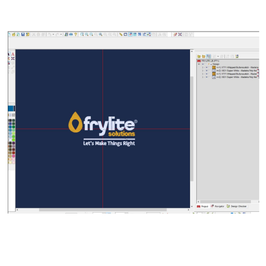 Picture of Frylite Embroidery Logo on LB (F71)