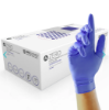 Uniglove Zero Powder Free Nitrile Gloves, Blue, 1000/Case