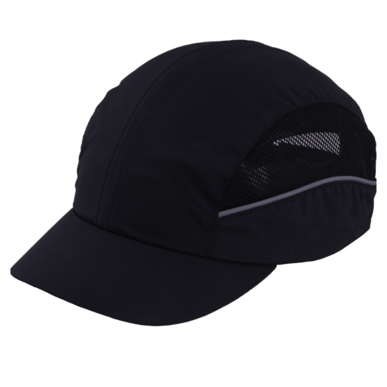 Ultimate Premium Bump Cap, Reduced Peak, Black