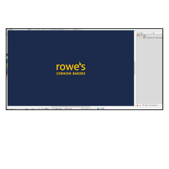 Picture of Rowes Embroidery Logo on LB (R120)