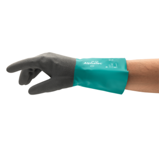 Ansell Alphatec Chemical Resistant Glove, Pair