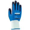 Uvex Unilite Gloves 7710F/60278, Blue/Black
