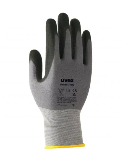 Unilite 7700 Nitrile/PU Glove, Grey/Black