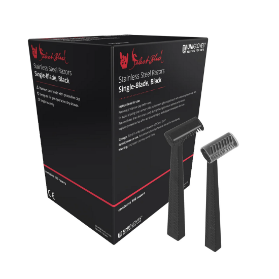 Single Blade Black Razor