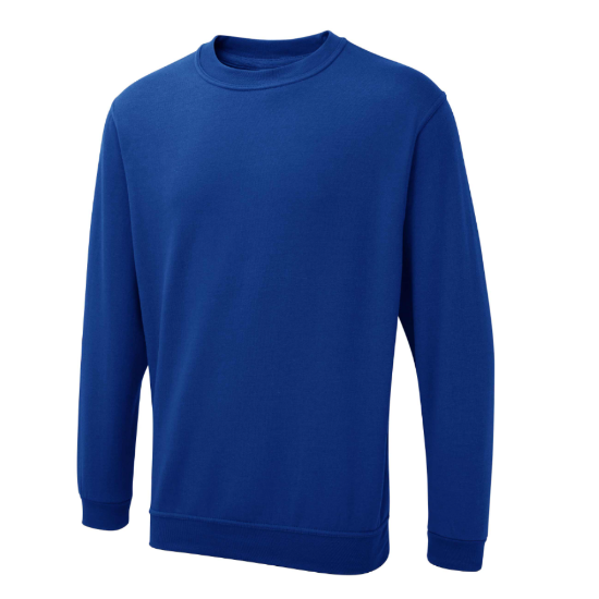 Uneek 280gsm UX Sweatshirt, Royal Blue