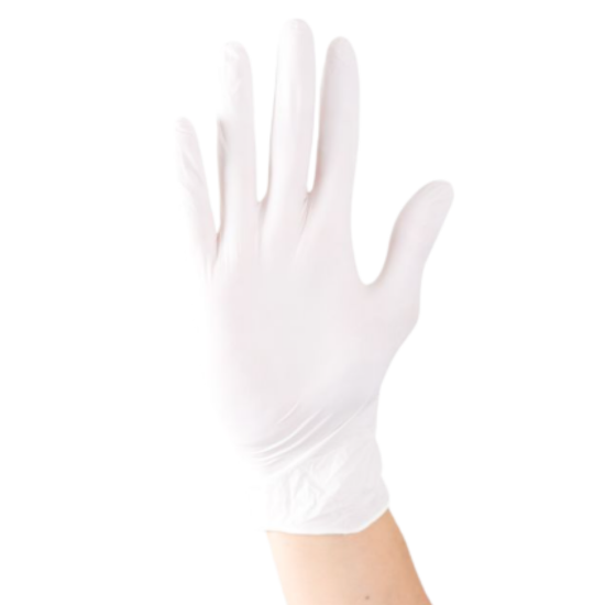 White Nitrile SafeTouch Gloves, PF, 1000/Case,
