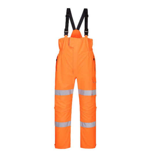 S594 - Hi-Vis Extreme Rain Bib and Brace