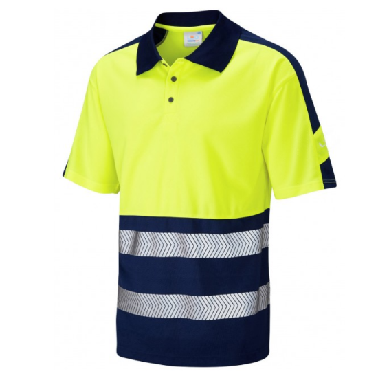 Leo Watersmeet EcoViz Performance Polo Shirt