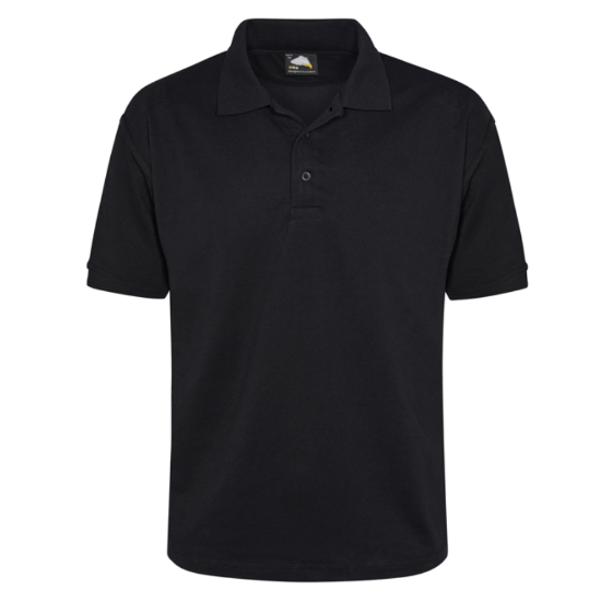 Orn Raven Classic Polo, Black, Size 5XL
