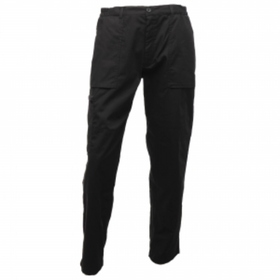 Picture of Regatta Men's Multi Pocket Action Trousers, Black