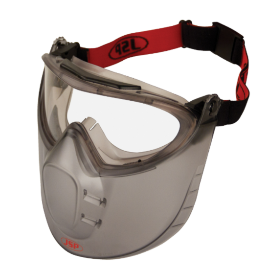 Stealth™ 9200 Faceshield Goggle - Clear N Anti-mist Lens - Clear Frame